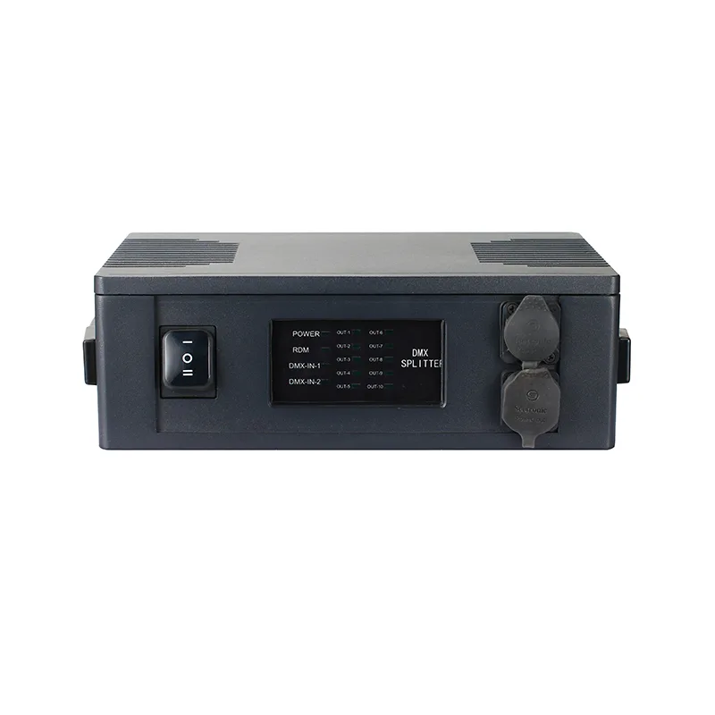 O que torna o DMX Splitter IP essencial para sistemas de iluminação modernos?