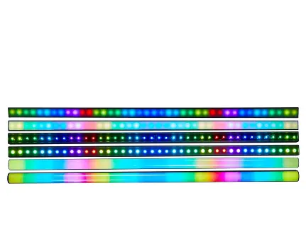 Como a LED Pixel Bar consegue uma sincronização visual perfeita?